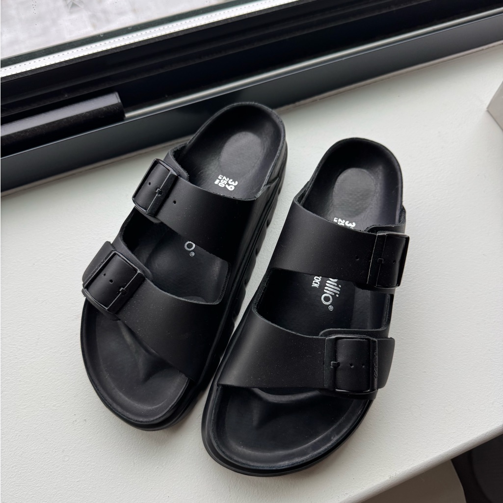 Birkenstock Arizona Papillio Chunky Leather Platform Sandal